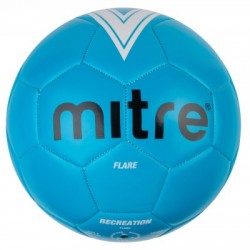 Football Mitre B2042 FLARE FOOTBALL BLUE / WHITE  BLACK / WHITE - SIZE 5  Football Mitre B2042 FLARE FOOTBALL BLUE / WHITE  BLACK / WHITE - SIZE 5